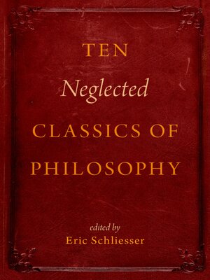 cover image of Ten Neglected Classics of Philosophy